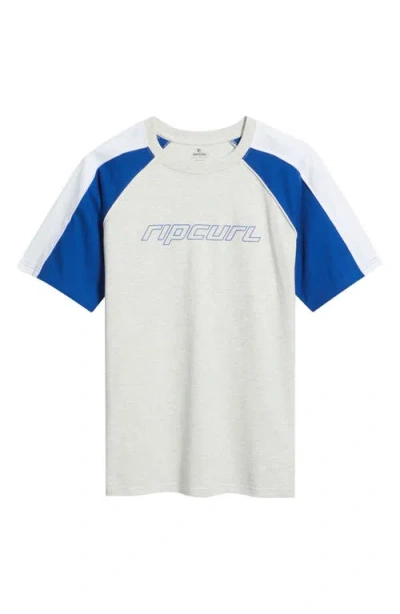 Rip Curl Logo Panel T-shirt In White