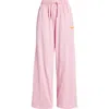 Rip Curl Luxe Surf Wide Leg Track Pants In Pink