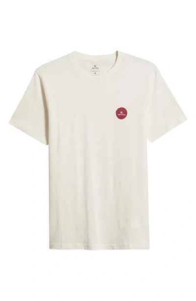 Rip Curl Made For Cotton Graphic T-shirt In Neutral