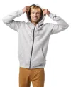 Rip Curl Men's Classic Zip Hoodie In Gray Marle