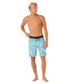 Rip Curl Men's Mirage Mason Raw Energy Boardshorts In Blue Lagoon