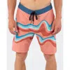 Rip Curl Men's Mirage Owen Swirl Boardies In Red In Pink