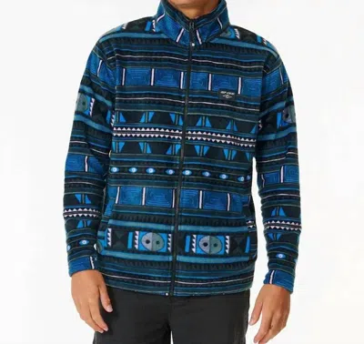 Rip Curl Men's Party Pack Polar Fleece Top In Blue