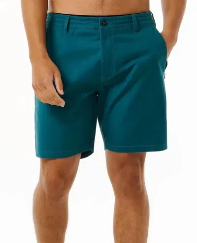 Rip Curl Men's Searchers Walkshort In Blue Green In Multi