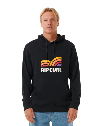 Rip Curl Men's Surf Capture Hoodie In Black