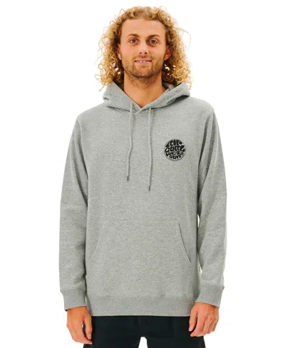 Rip Curl Men's Wetsuit Icon Long Sleeve Hood Sweatshirt In Gray Marle
