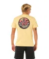 Rip Curl Men's Wettie Passage Icon T-shirt In Straw