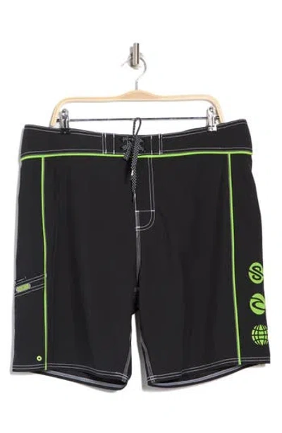 Rip Curl Mirage Archive Swim Trunks In Black