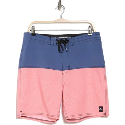 Rip Curl Mirage Downline Swim Shorts In Coral