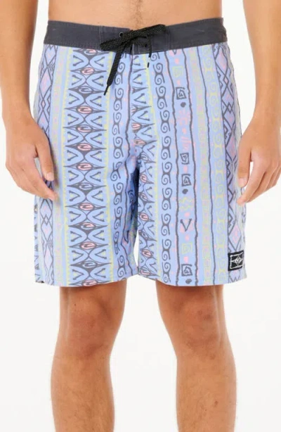 Rip Curl Mirage Raw Energy Board Shorts In Purple