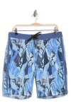 Rip Curl Mirage Rod Lord Swim Trunks In Blue Yonder