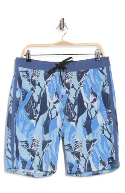 Rip Curl Mirage Rod Lord Swim Trunks In Blue Yonder