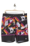 Rip Curl Mirage Surf Revival Hoffman Board Shorts In Black