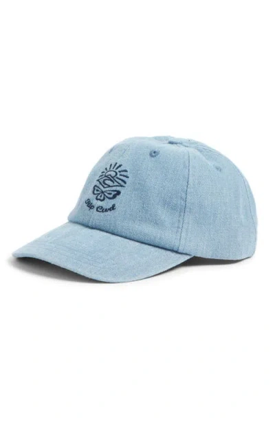 Rip Curl Mixed Montage Baseball Cap In Mid Blue