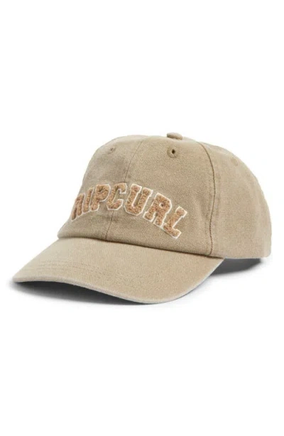 Rip Curl Mixed Montage Baseball Cap In Sage