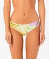 RIP CURL MONTEGO BAY REVO BIKINI BOTTOM IN YELLOW
