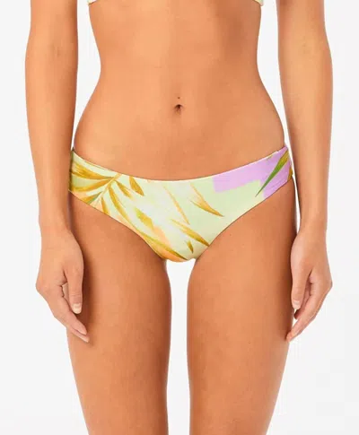 Rip Curl Montego Bay Revo Bikini Bottom In Yellow