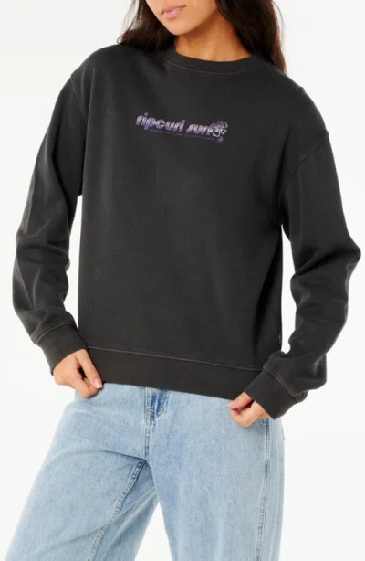 Rip Curl Neon Isles Cotton Graphic Sweatshirt