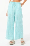 Rip Curl Neon Isles Tie Waist Wide Leg Pants