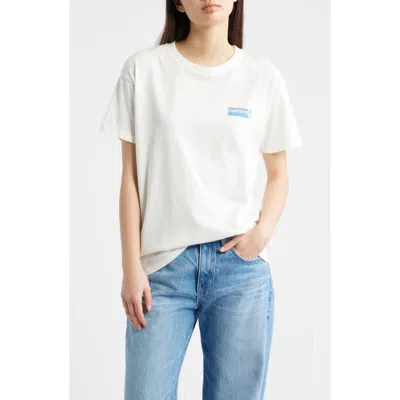 Rip Curl Ocean Break Relaxed Graphic T-shirt In White