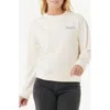 Rip Curl Pacific Cotton Blend Graphic Sweatshirt In Brown