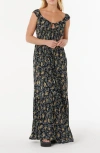 Rip Curl Pacific Rider Ditsy Maxi Sundress In Multi