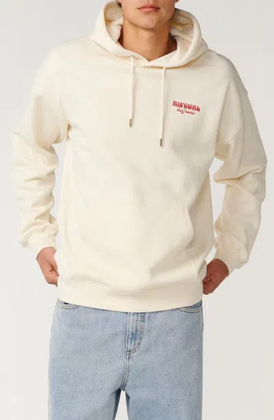 Rip Curl Pacific Rinse Logo Hoodie In Bone