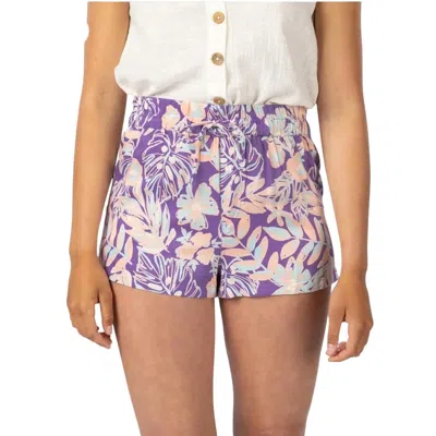 Rip Curl Palm Party Shorts In Purple