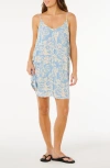 Rip Curl Party Pack Cover-up Dress In Blue