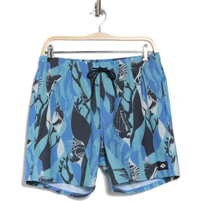 Rip Curl Party Pack Volley Swim Shorts In Blue Yonder