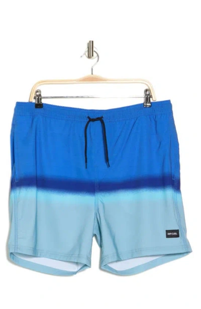 Rip Curl Party Volley Swim Shorts In Dusty Blue
