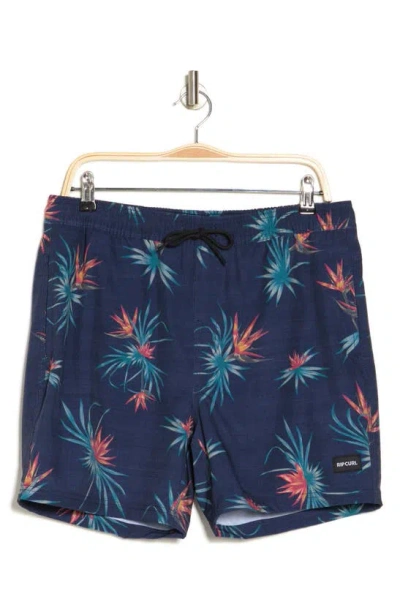Rip Curl Party Volley Swim Shorts In Navy