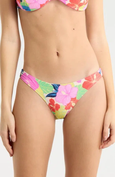 Rip Curl Party Wave Hipster Bikini Bottoms In Multi
