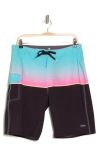 Rip Curl Patrol Board Shorts In Aqua