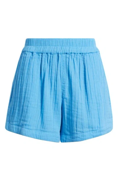Rip Curl Premium Cotton Gauze Surf Shorts In Blue