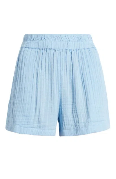 Rip Curl Premium Cotton Gauze Surf Shorts In Mid Blue