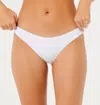 Rip Curl Premium Surf Cheeky Pant In 1000 White In White