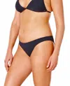 Rip Curl Premium Surf Cheeky Pant In Black In Black