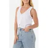 Rip Curl Premium Surf Cotton Crop Tank In White