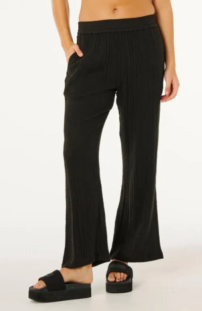 Rip Curl Premium Surf Cotton Pants In Black