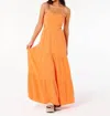 Rip Curl Premium Surf Maxi Dress In Light Orange In Orange