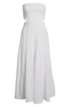 Rip Curl Premium Surf Strapless Cutout Maxi Dress In White