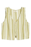 Rip Curl Premium Surf Stripe Camisole In Green