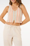 Rip Curl Premium Surf Stripe Camisole In Multi