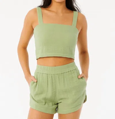 Rip Curl Premium Surf Top In Mid Green In Multi