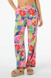 Rip Curl Print Wide Leg Pants In Multi