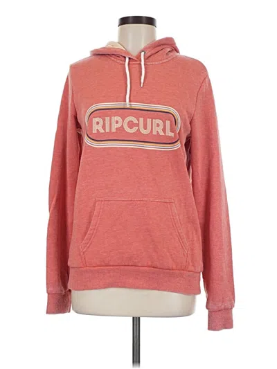 Pre-owned Rip Curl Pullover Hoodie In Red