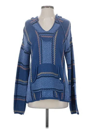 Pre-owned Rip Curl Pullover Sweater In Blue