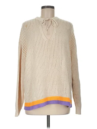 Pre-owned Rip Curl Pullover Sweater In Tan