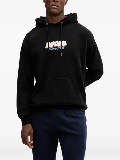 Rip Curl Raw Energy Drawstring Hoodie In Black